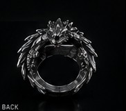 Dragon ring, back view