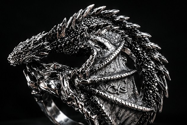 Dragon ring, full concept render