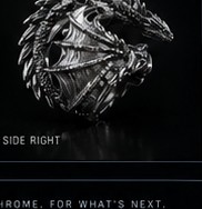 Dragon ring, side right view