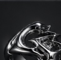 Liquid Chrome ring